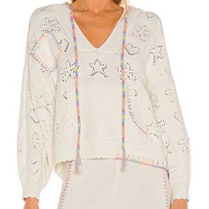 Loveshack Fancy Adler Hoodie Sweater